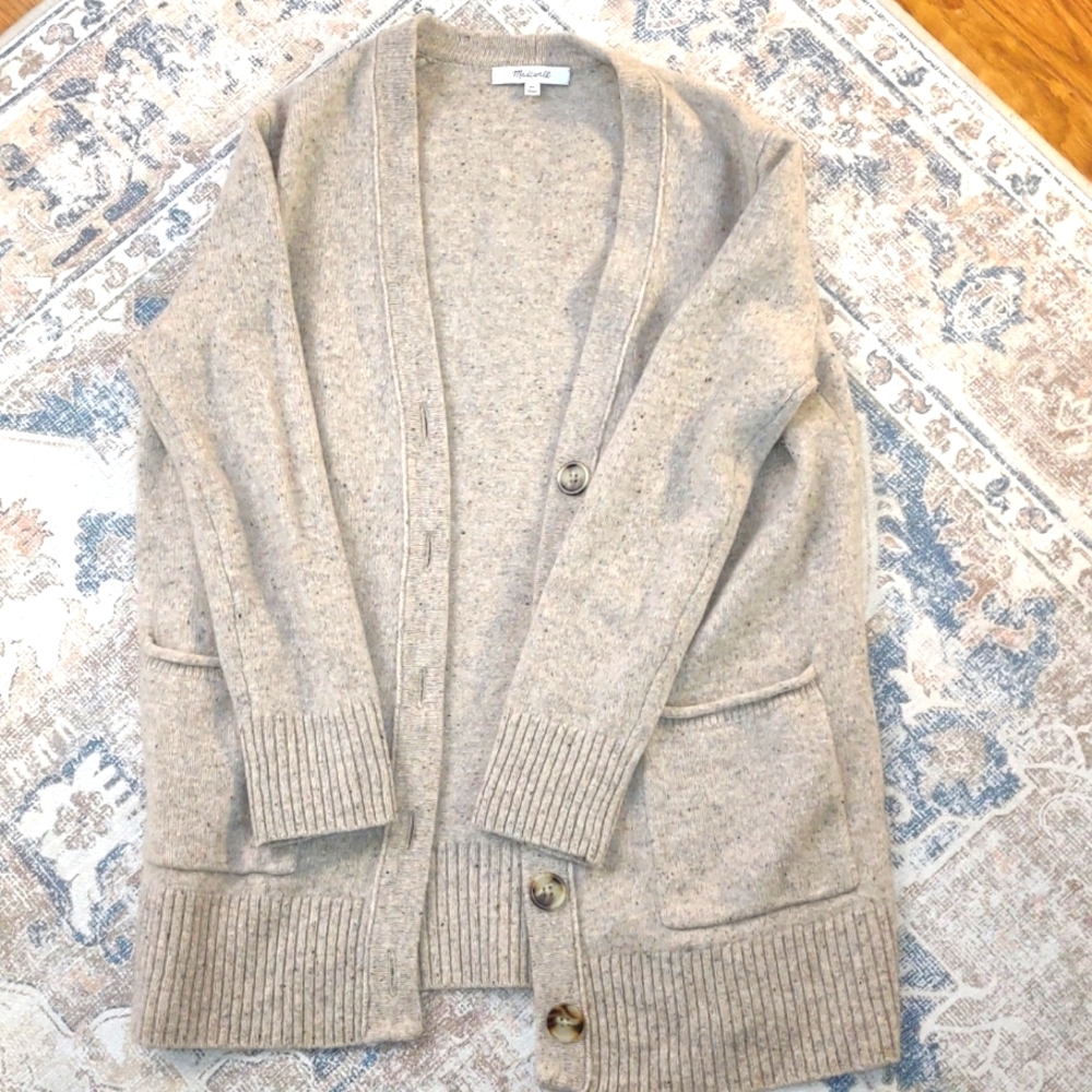 Madewell Donegal Maysfield cardigan sweater
